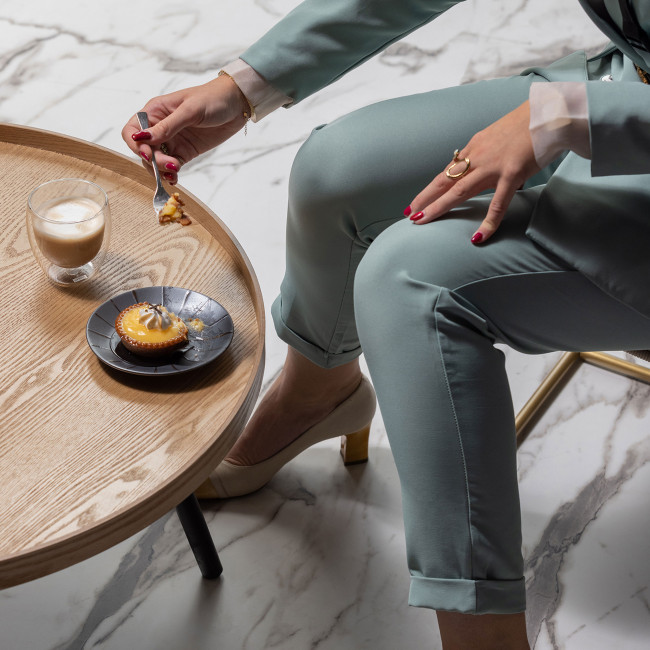 Table d'appoint ronde bois XL Mesa