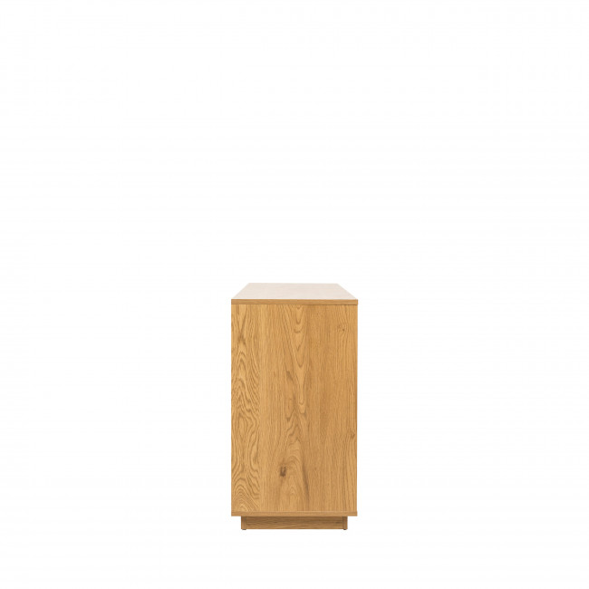 Since - Buffet 2 portes, 3 tiroirs en bois L180cm