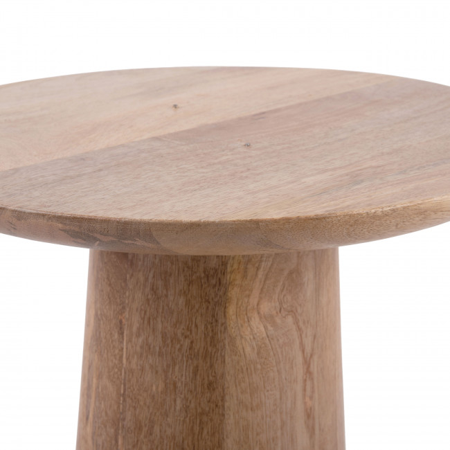 Force - Table d’appoint en bois de manguier ø35,5cm