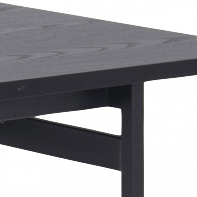 Batara - Table à manger en bois et métal 200x90cm