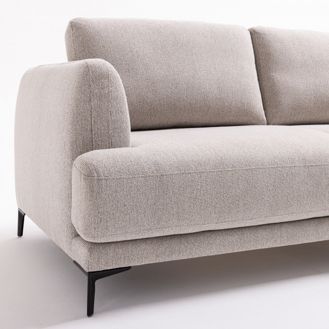 Kinna - Canapé convertible ouverture express 3 places en tissu