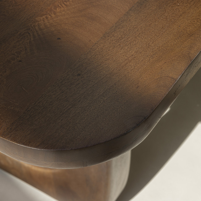 Sinjai - Table à manger en bois massif 200x100cm