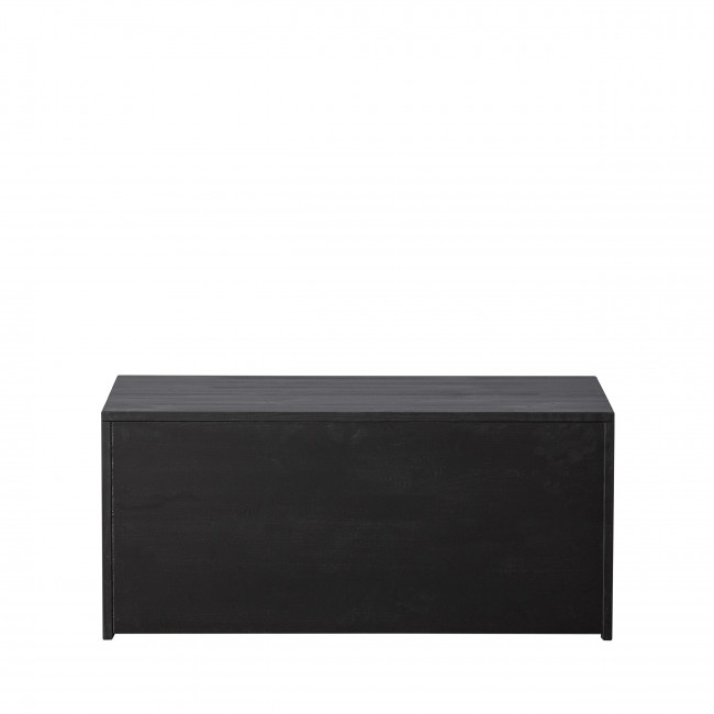 New Gravure - Banc d'entrée avec rangement en bois L88cm