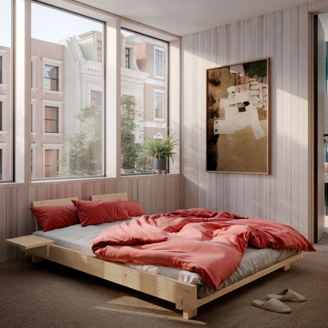 Social - Lit en bois 140x200cm