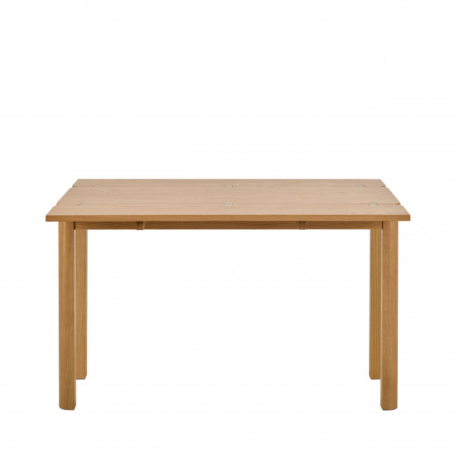 Fika - Table à manger extensible 2 à 4 personnes en bois 120x45-90cm 
