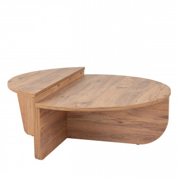 Asya - Lot de 2 tables basses en bois