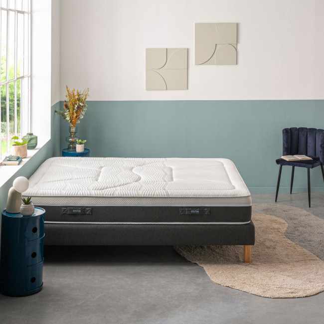 Lunar - Matelas à ressorts, accueil moelleux