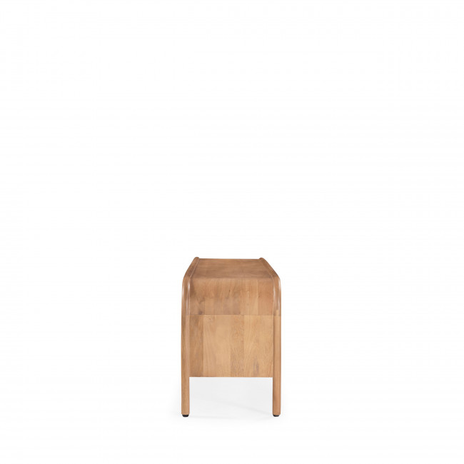 Bali - Meuble TV 2 portes en bois massif L150cm