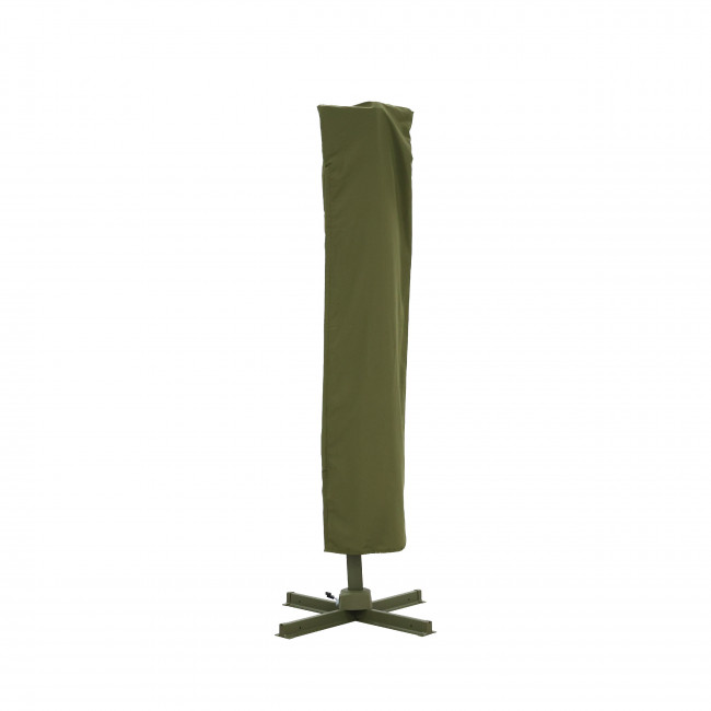 Veya - Parasol carré déporté en aluminium 3x3m	