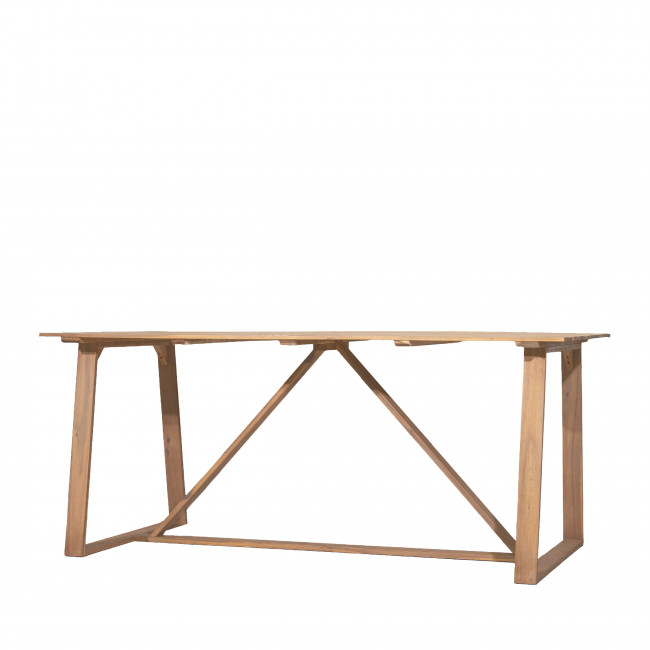 Ava - Table à manger de jardin 6 personnes en bois