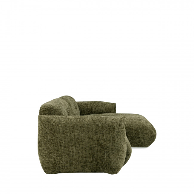 Bocca - Canapé d'angle droit 4 places en tissu