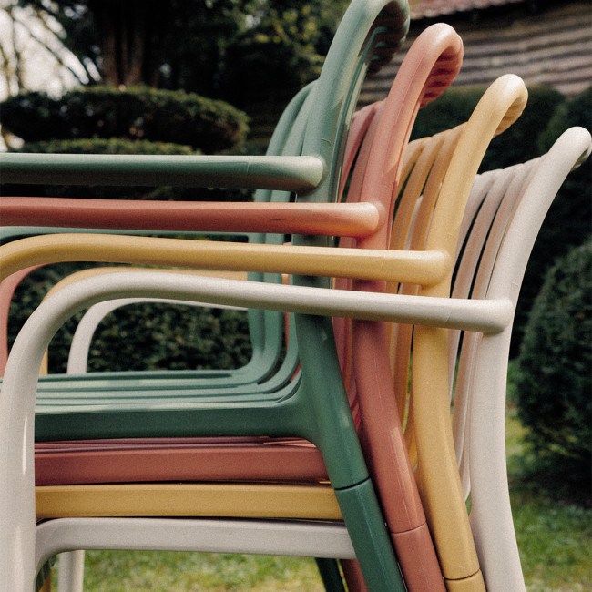 Brano - Lot de 2 fauteuils indoor/outdoor en plastique