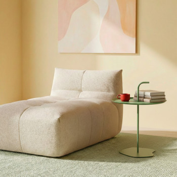 Sivo - Table d'appoint indoor/outdoor ronde en métal ø38cm