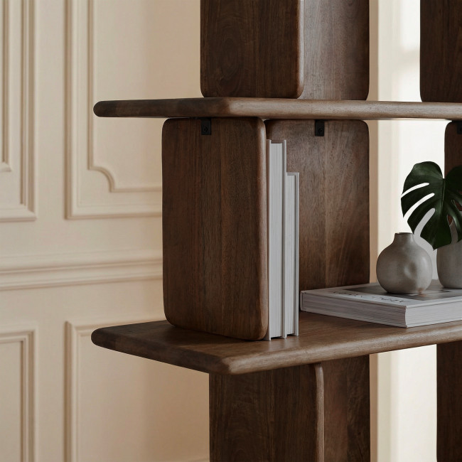 Batam - Étagère en bois massif H180cm