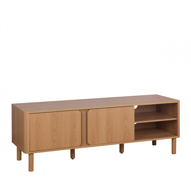 Noa - Meuble TV 2 portes en bois L140cm