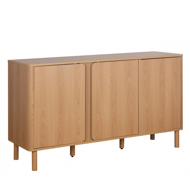 Noa - Buffet 3 portes en bois L140cm