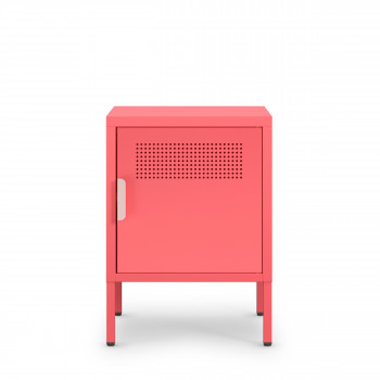 Adel - Table de chevet 1 porte en métal L40cm