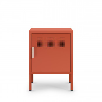 Adel - Table de chevet 1 porte en métal L40cm