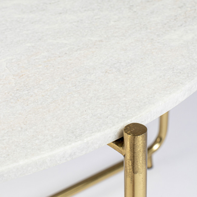 Timpa - Table basse en marbre ø70cm