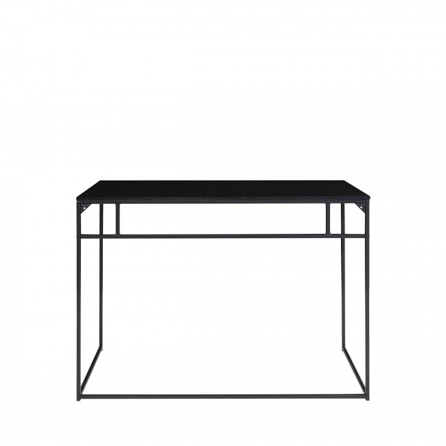 Vita – Bureau en métal et bois 100x45x75 cm
