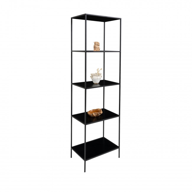 Vita – Etagère en bois et métal 51x36x170 cm