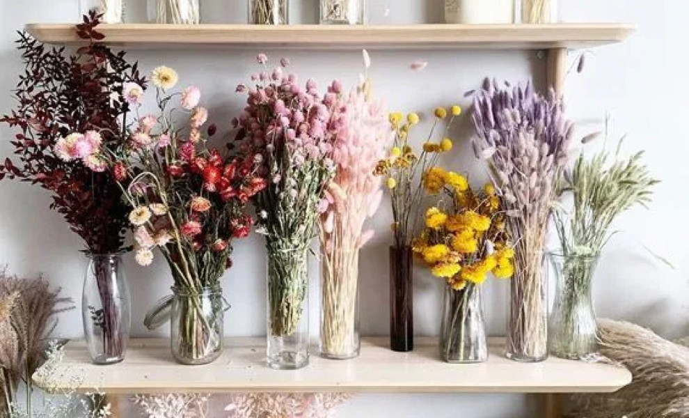 Déco et fleurs séchées : le retour